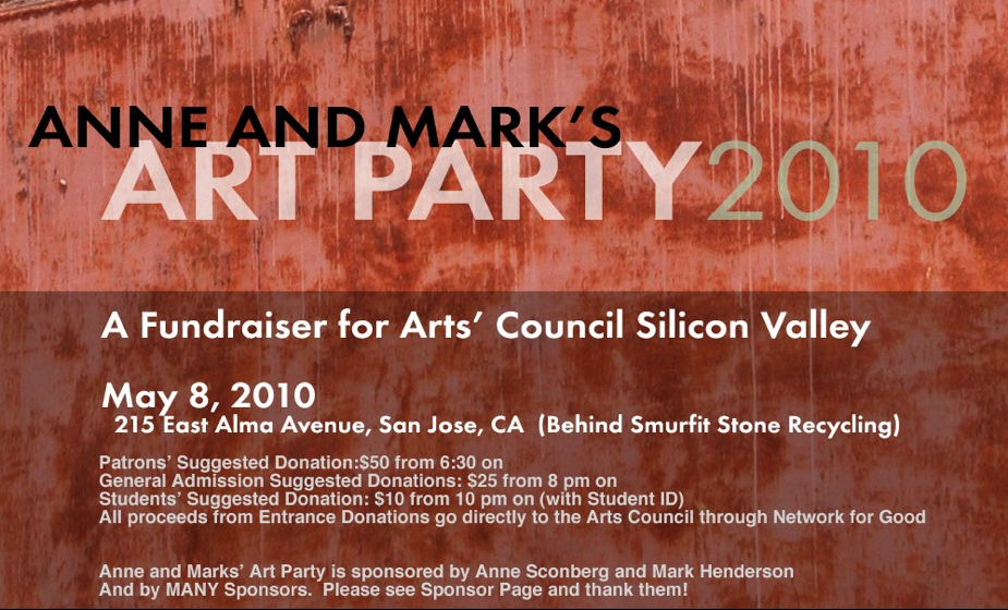 Anne & Mark's Art Party